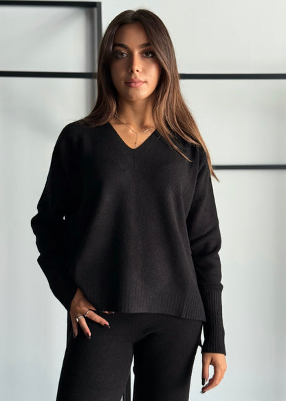 Maglia scollo a V -KONTATTO