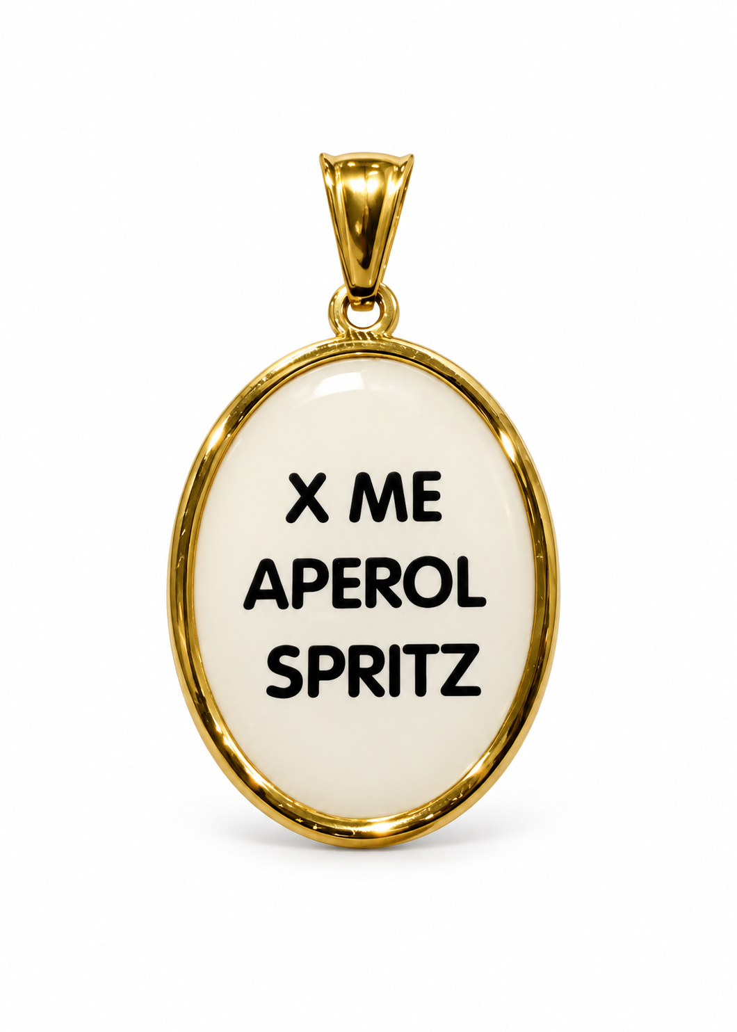 Ciondolo con scritta
