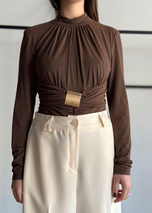 Body ZAHJR con scollo schiena