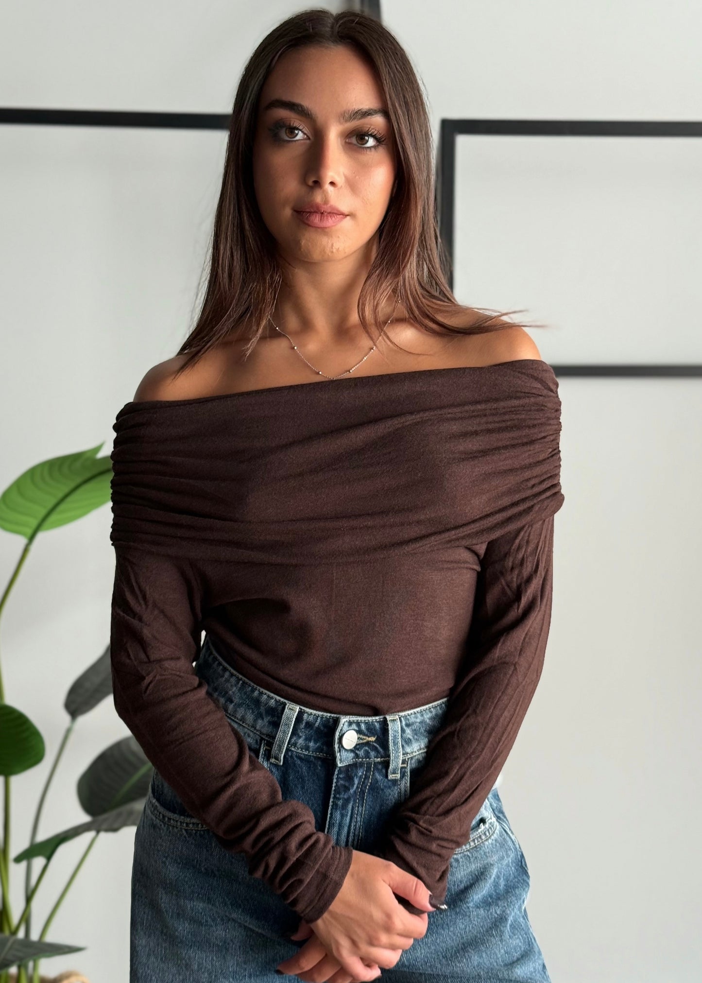 Maglia shiffer in misto lana -ZAHJR