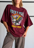Carica l'immagine nel visualizzatore della galleria, T-shirt rock’n’roll bordeaux
