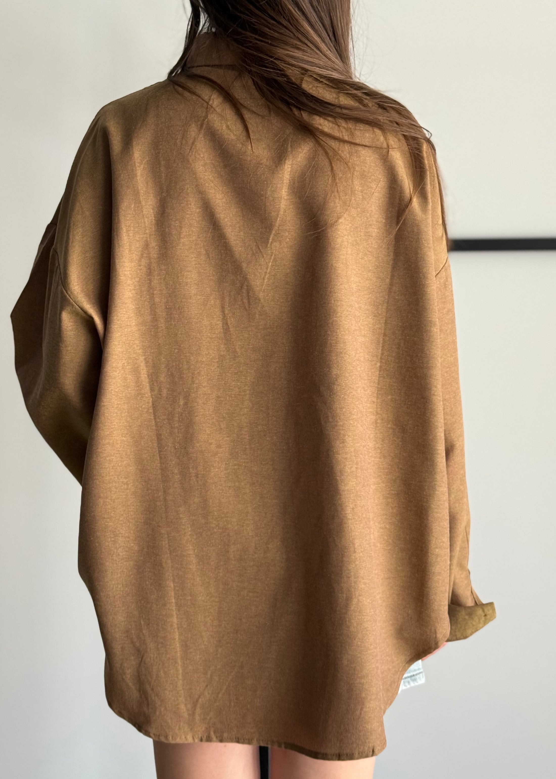 Camicia over camel basic