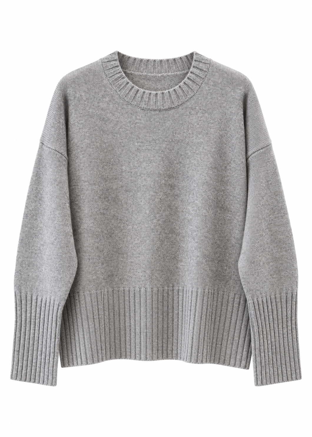 Maglia grigio 100% lana - ZAHJR