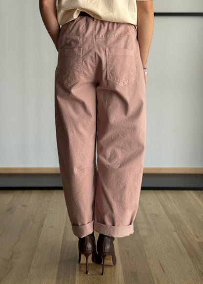 Pantalone balloon con cintura -ZAHJR