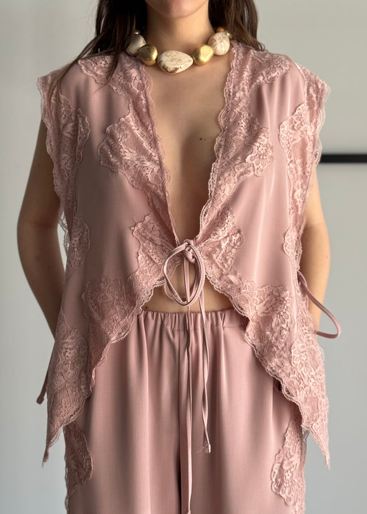 Gilet PHILIALOFT con pizzo