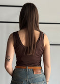 Carica l'immagine nel visualizzatore della galleria, Canotta ZAHJR basic moro
