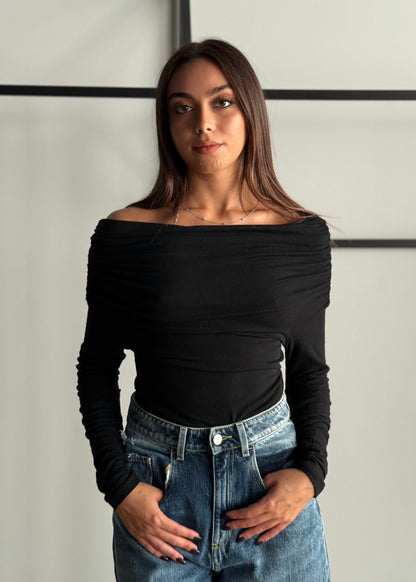 Maglia shiffer in misto lana -ZAHJR