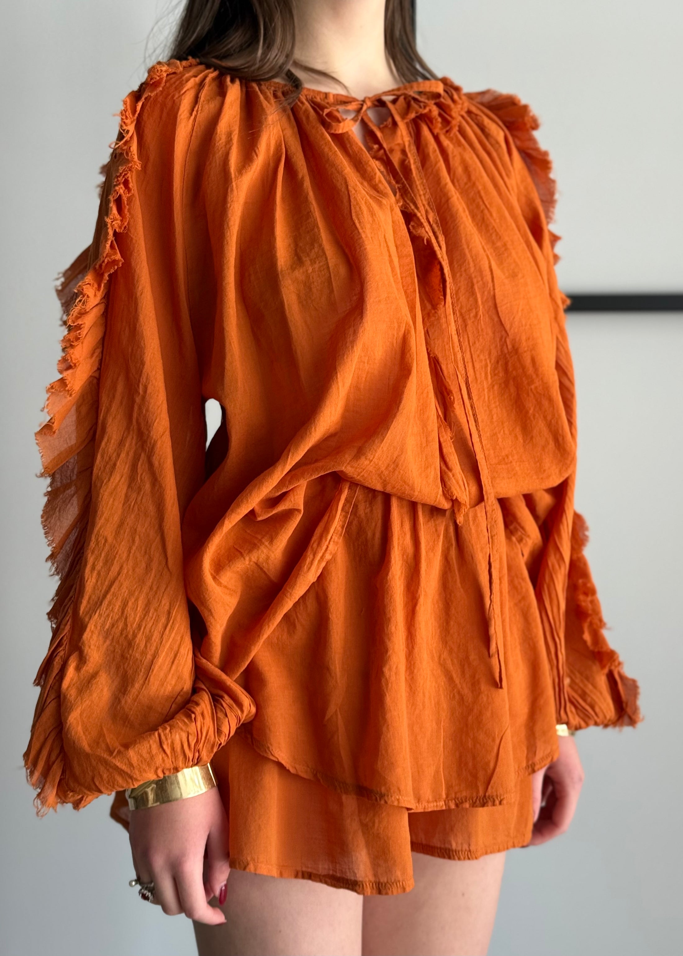 Camicia PHILIALOFT con volant