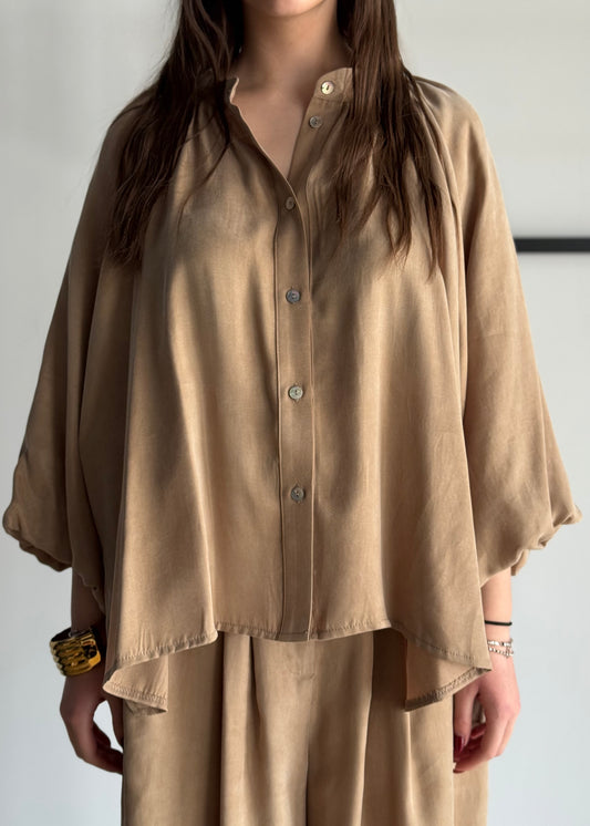 Camicia ZAHJR con maniche ampie