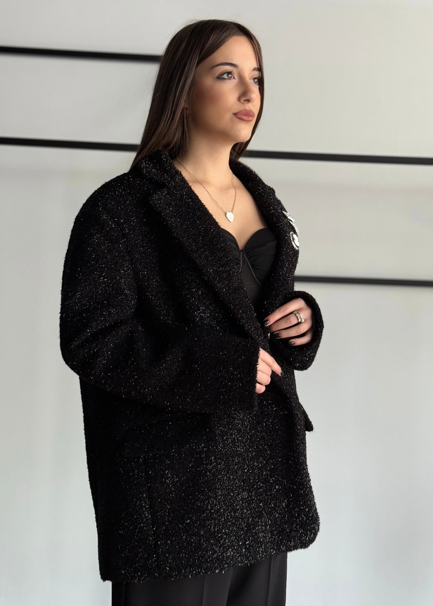 Cappotto ZAHJR bouclé