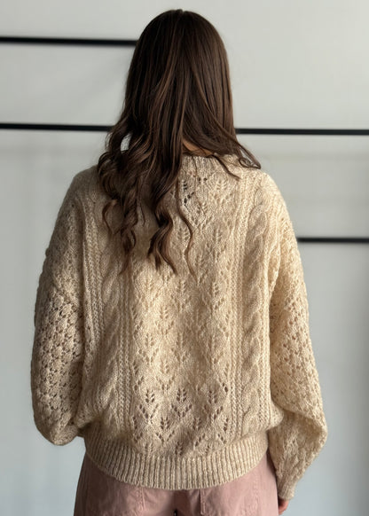 Cardigan in mohair -KONTATTO
