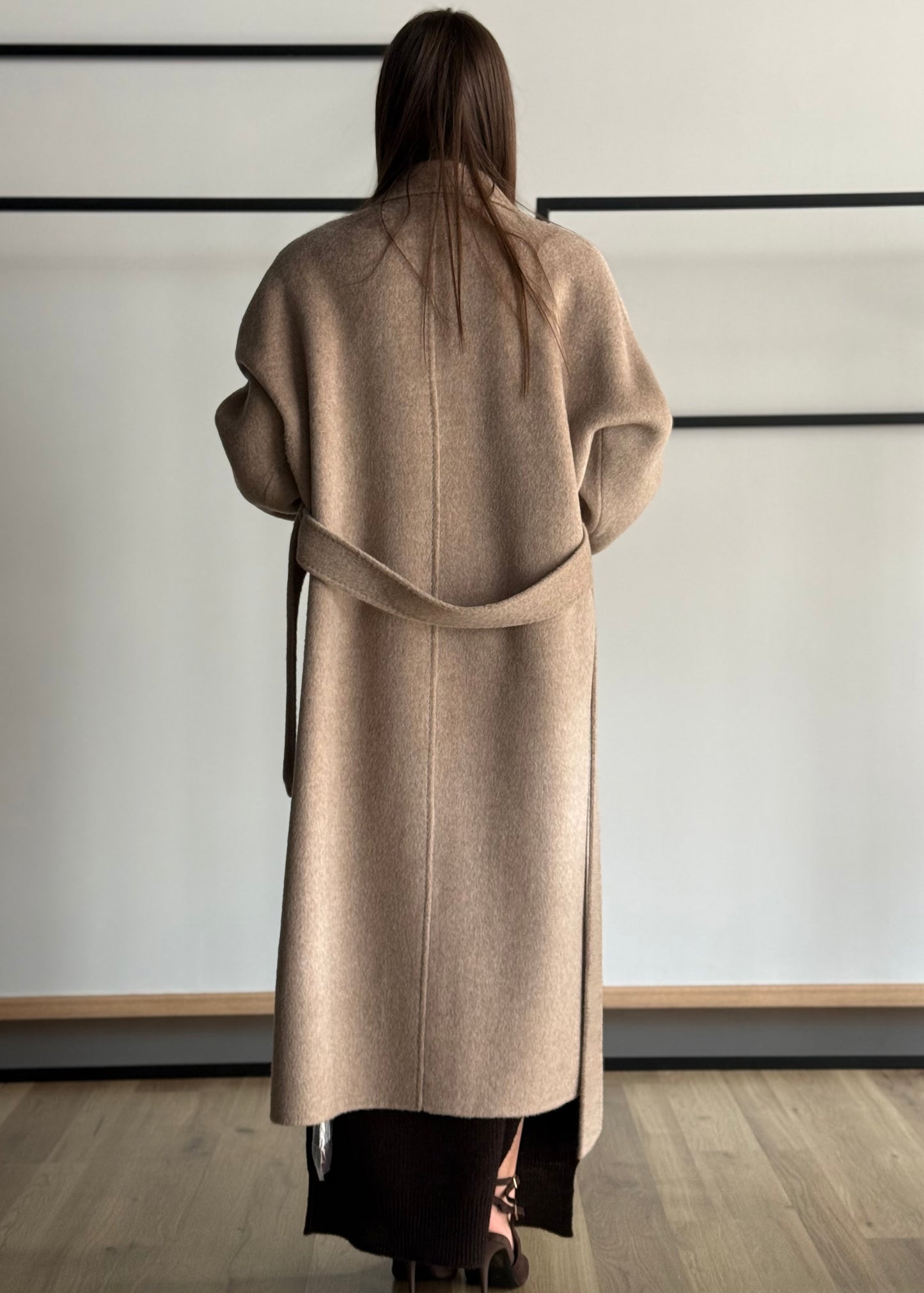 Cappotto E-WOMAN con cintura