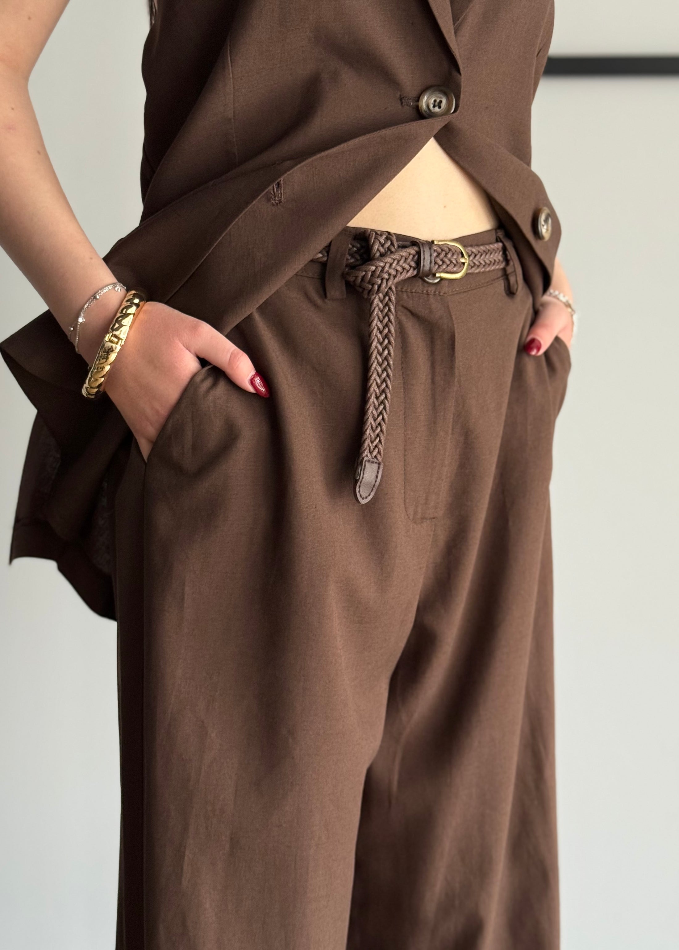 Pantalone palazzo ZAHJR moro