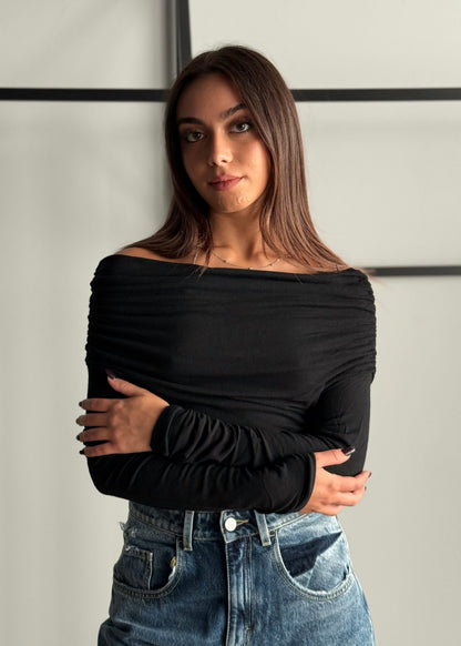 Maglia shiffer in misto lana -ZAHJR