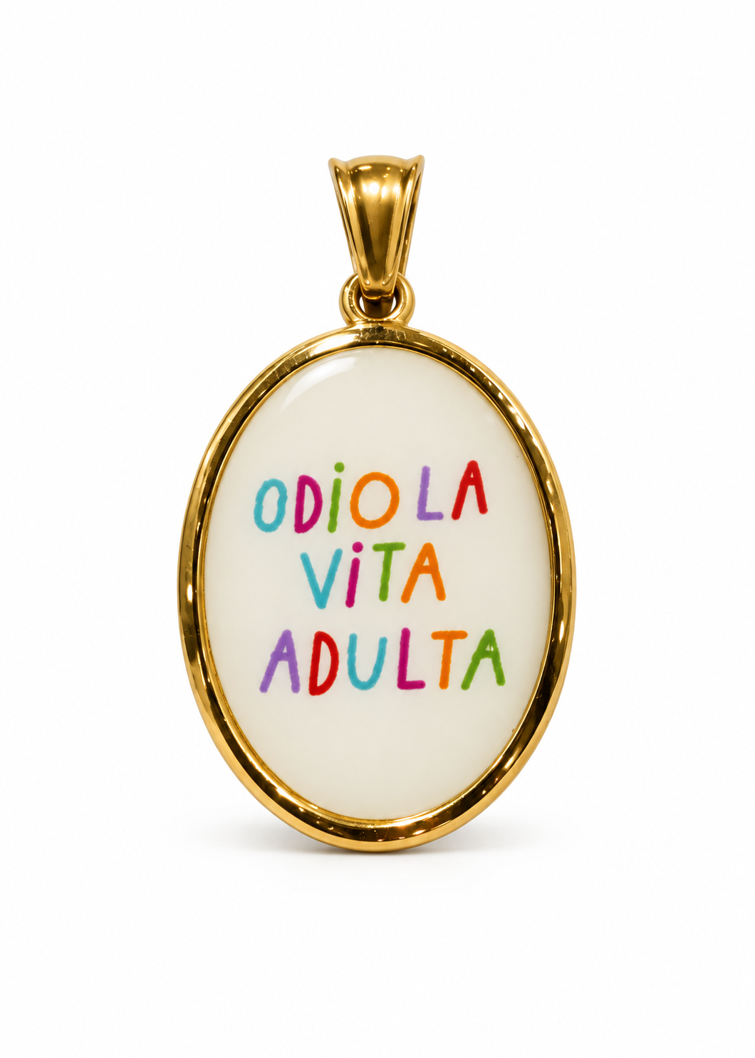 Ciondolo con scritta