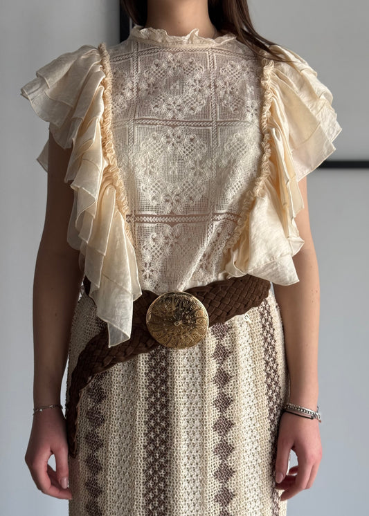 Top PHILIALOFT con rouches