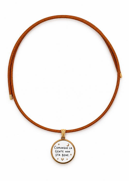 Cordino per collana coccio