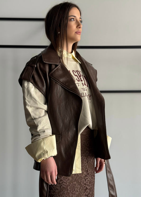 Gilet biker ZAHJR moro