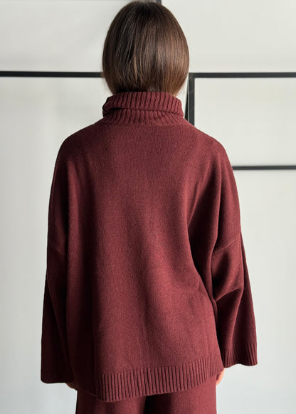 Maglia dolcevita oversize -KONTATTO
