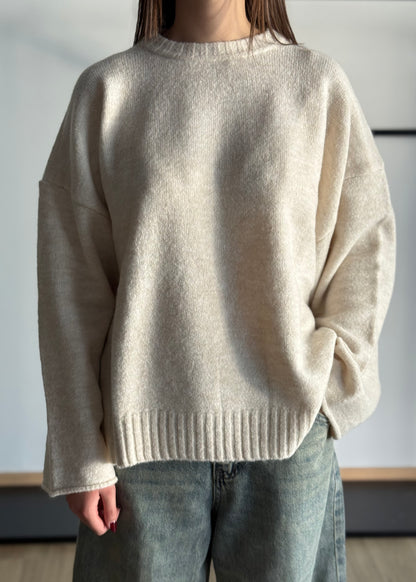 Maglia over in misto lana -KONTATTO