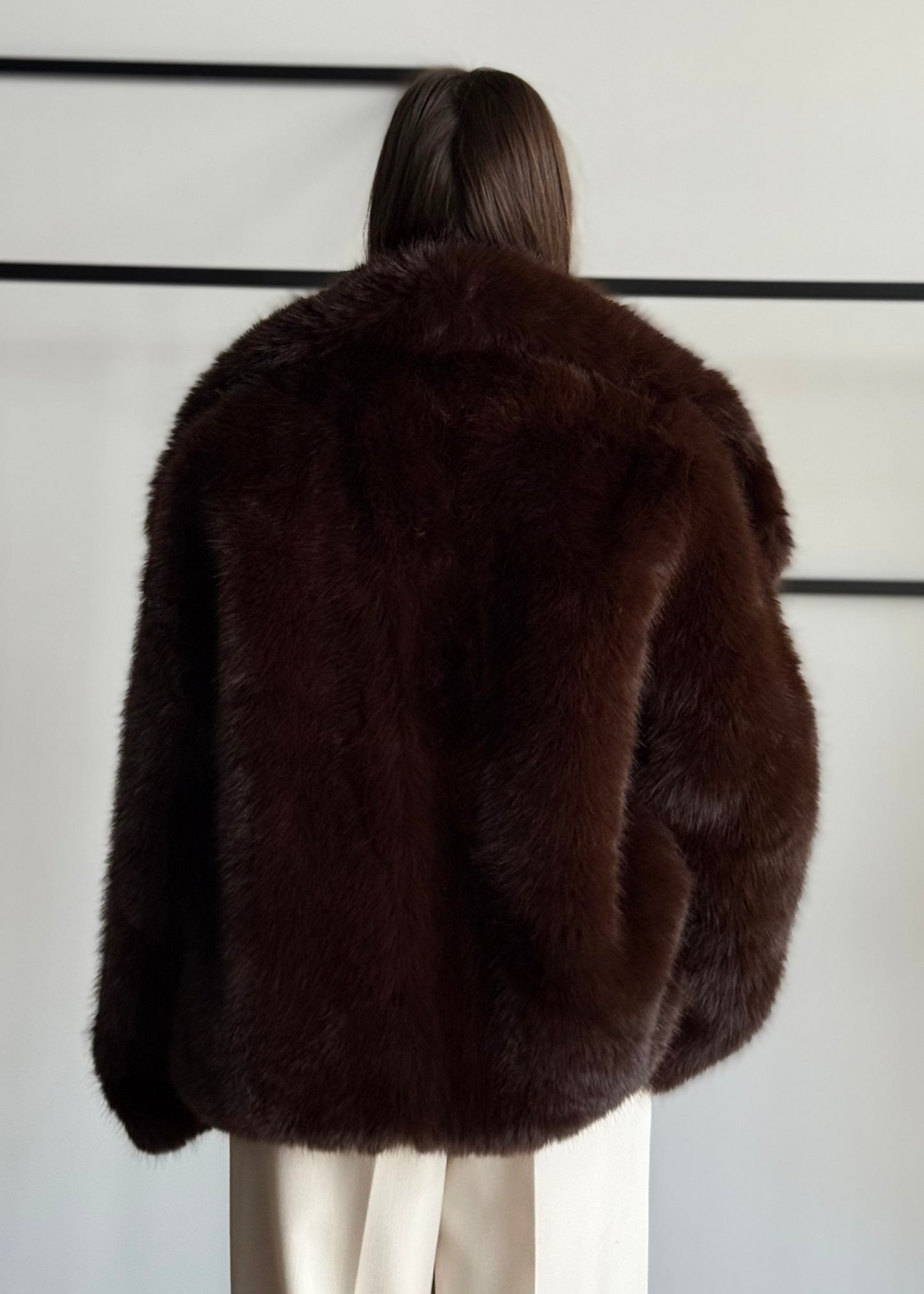 Eco-pelliccia KONTATTO moro