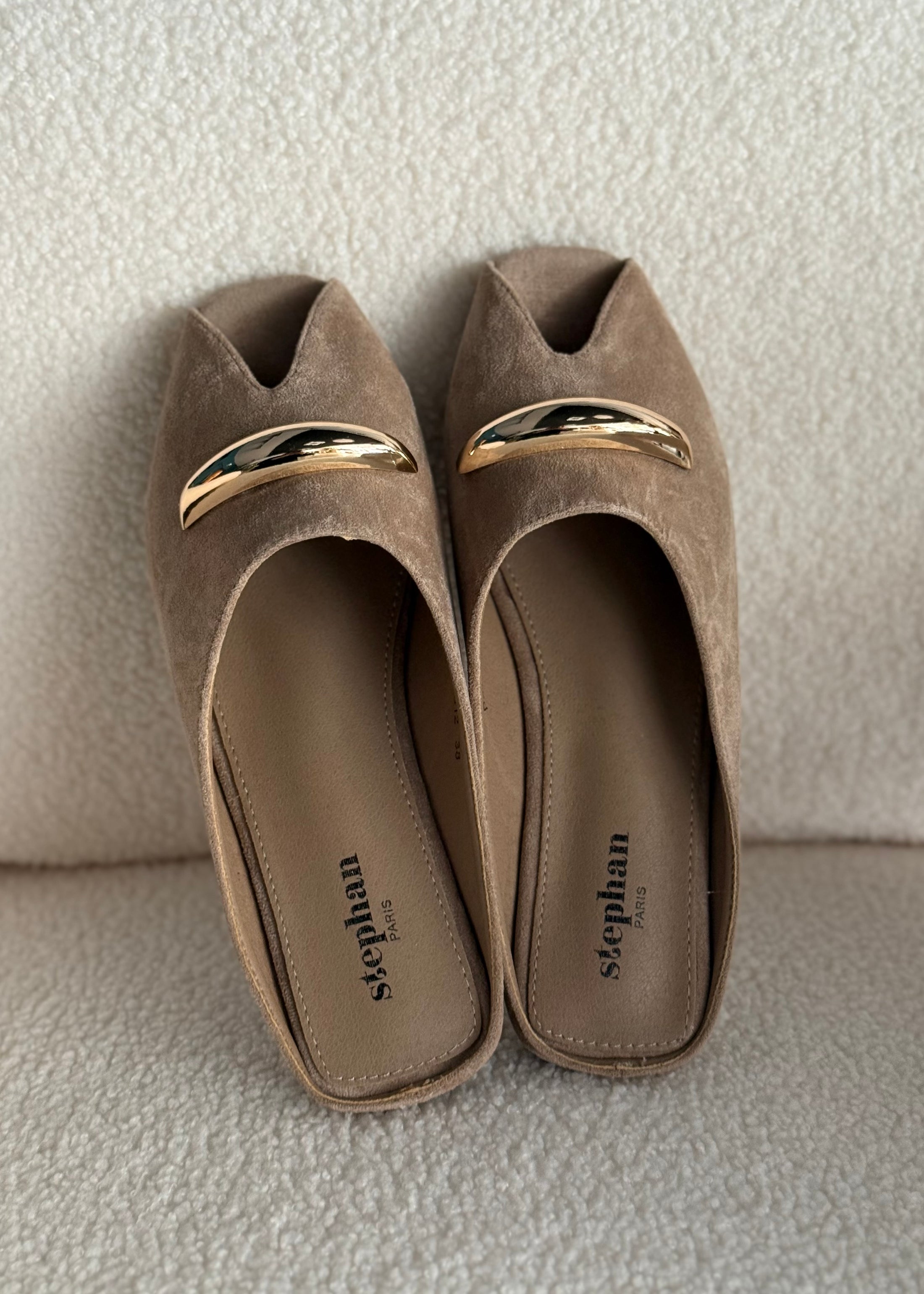 Mules THEVICE in suede beige