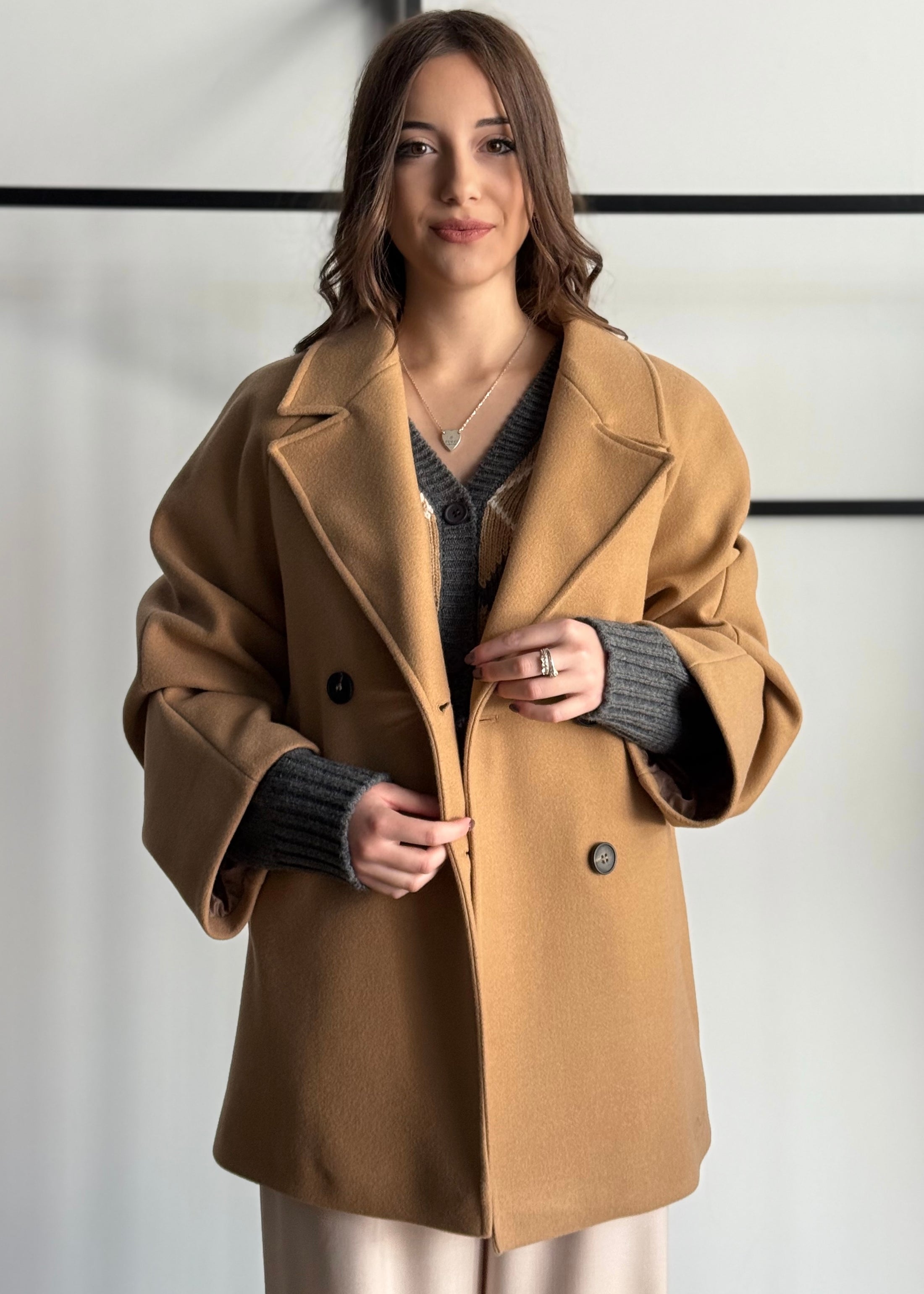 Cappotto ZAHJR doppiopetto