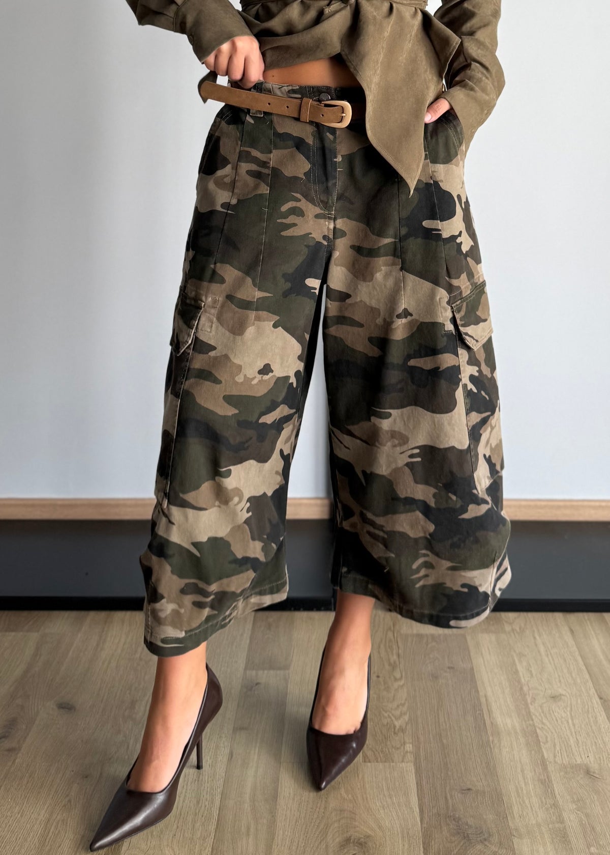 Bermuda cargo camouflage - KONTATTO