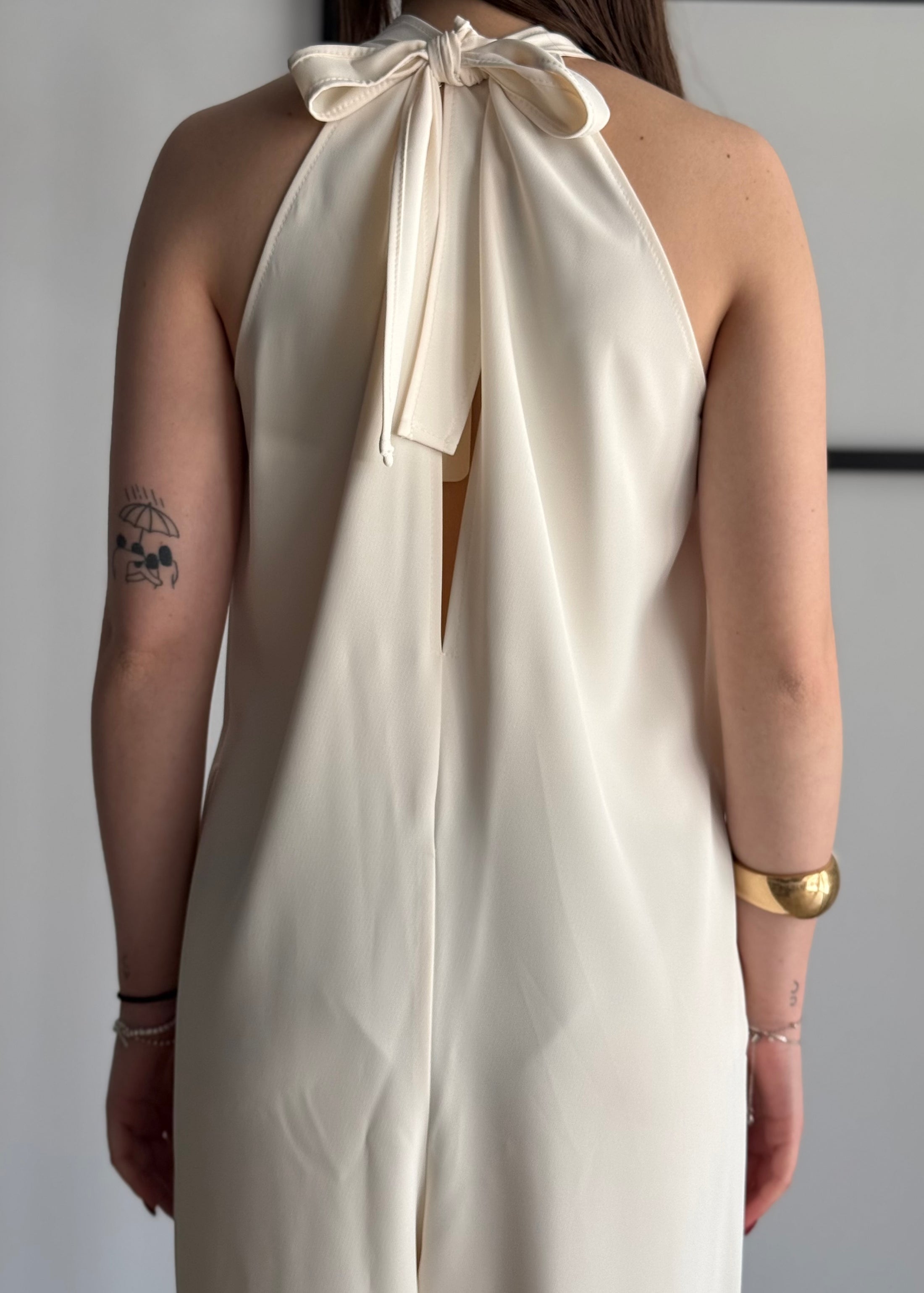 Tuta burro KONTATTO con scollo halter