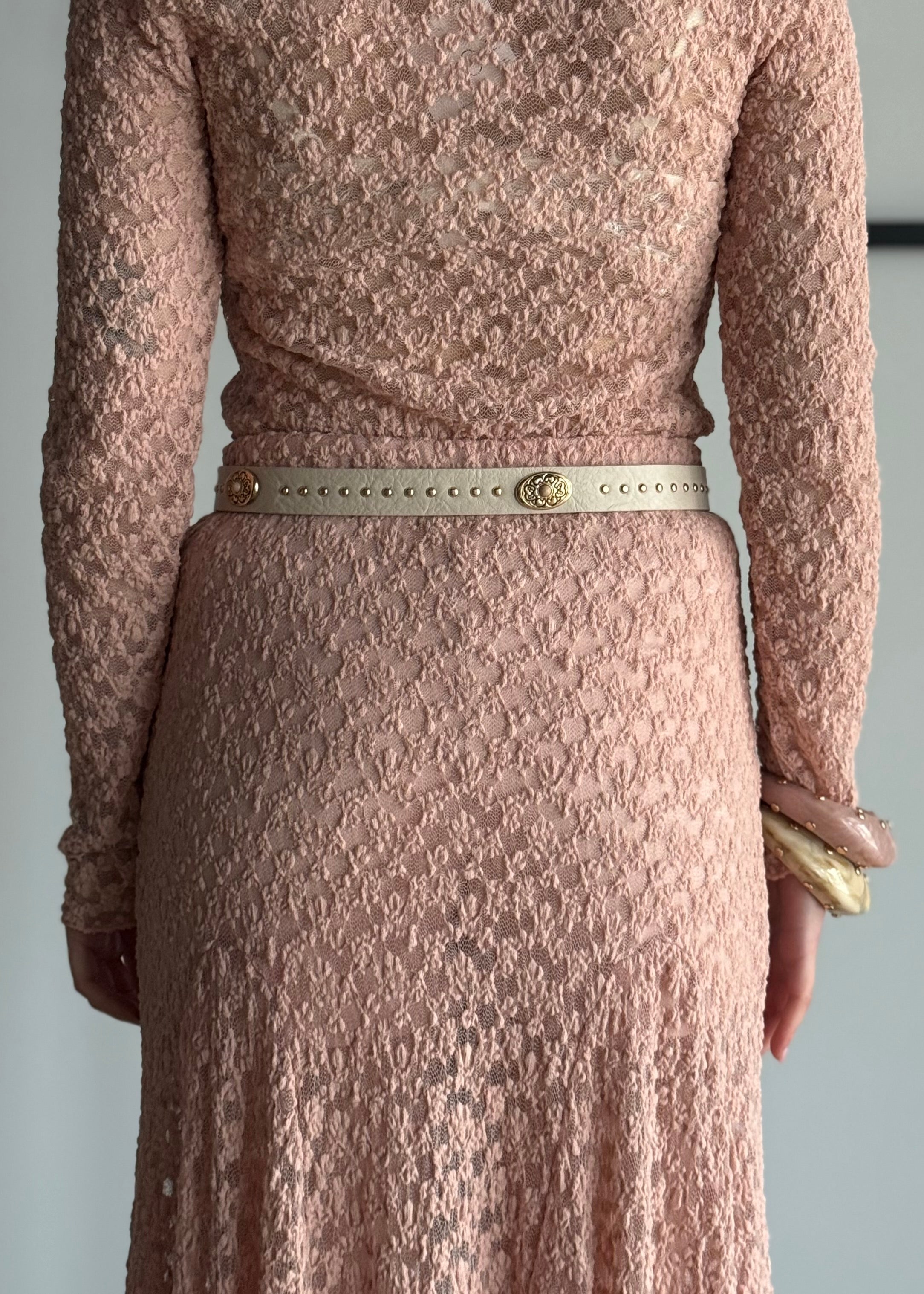 Gonna THEVICE midi in pizzo