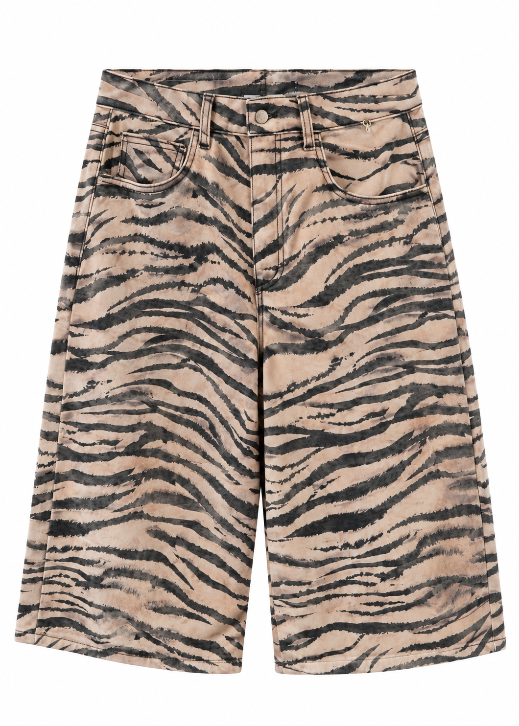 Bermuda zebrato in denim - PHILIALOFT